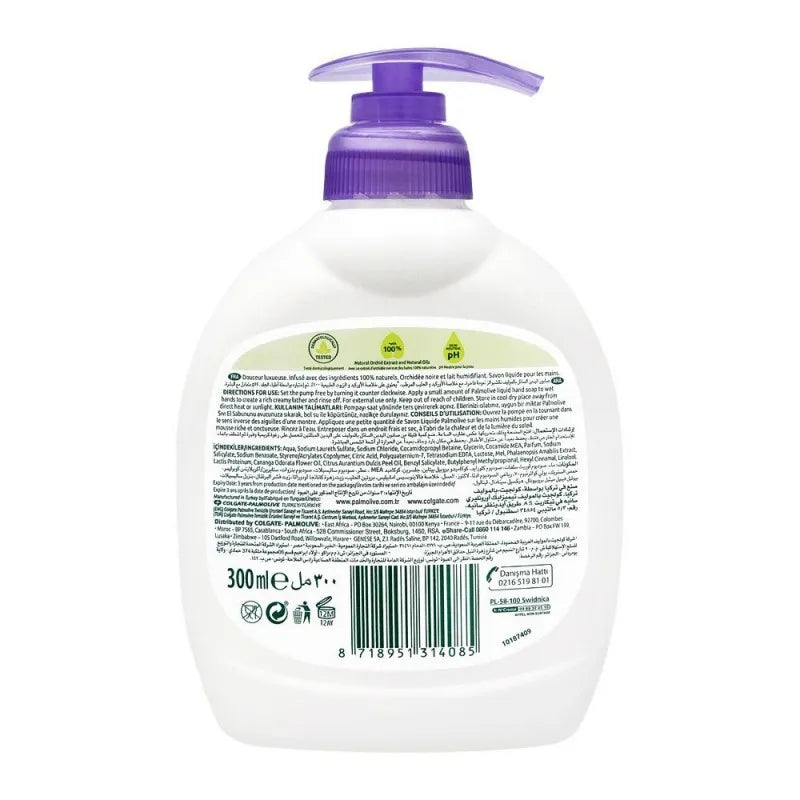 palmolive naturals luxurious softness orchid hand wash, 300ml image2