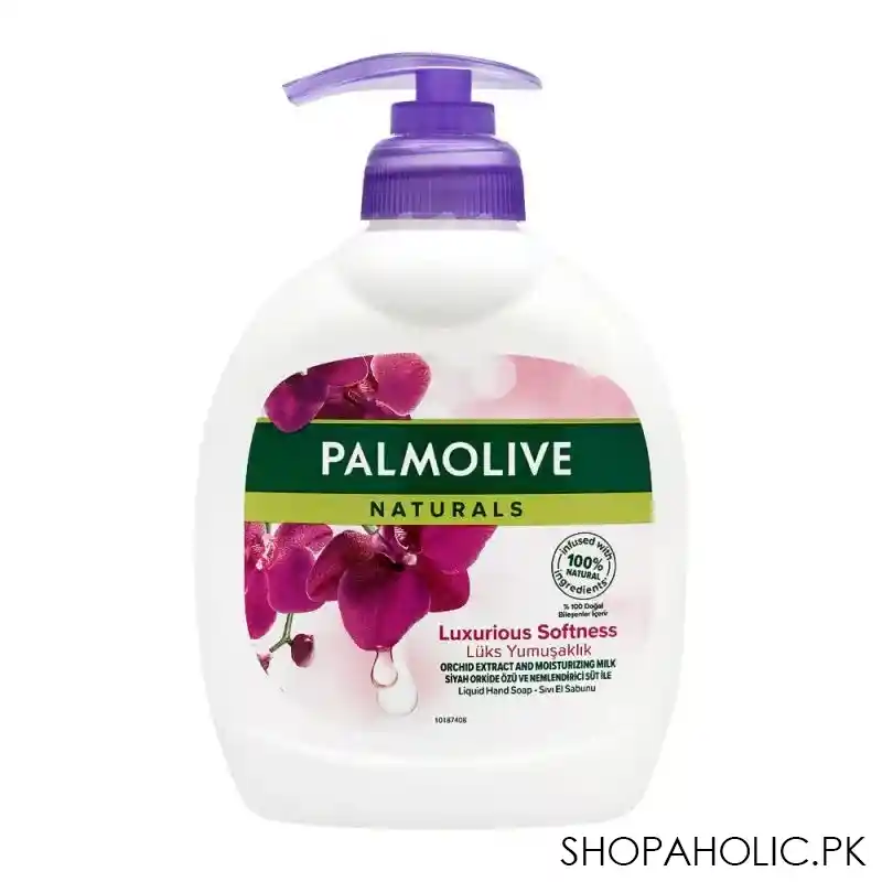 palmolive naturals luxurious softness orchid hand wash, 300ml main image