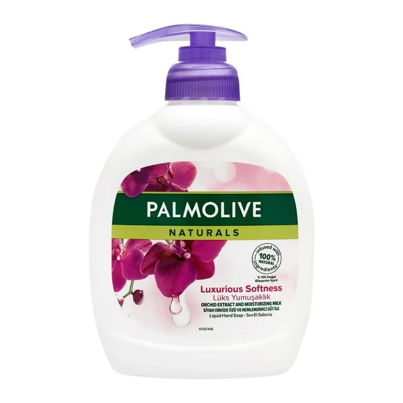 palmolive naturals luxurious softness orchid hand wash, 300ml main image