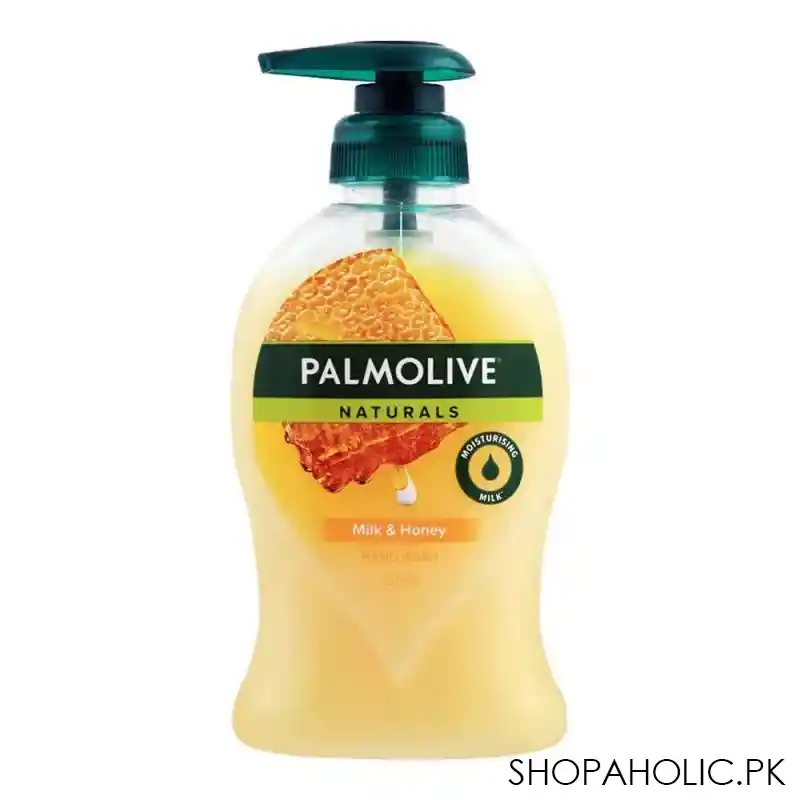 palmolive naturals milk & honey hand wash, 225ml image2