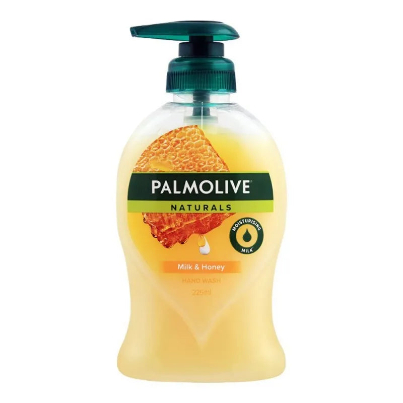 palmolive naturals milk & honey hand wash, 225ml image2