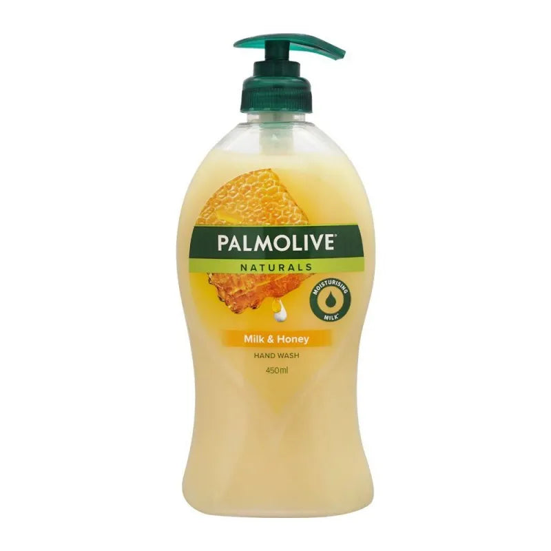 palmolive naturals milk & honey liquid hand wash, 450ml image2