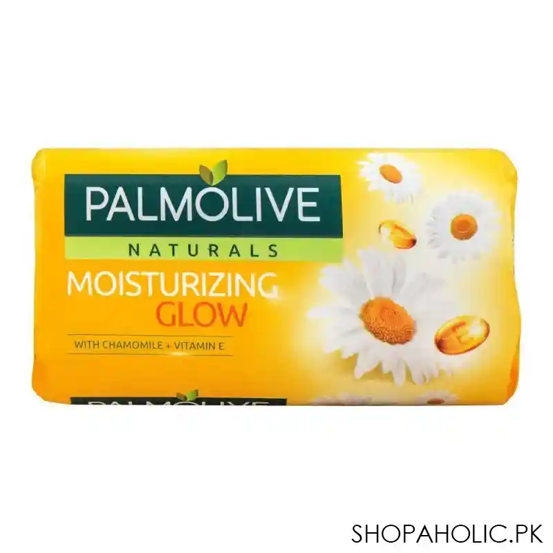 palmolive naturals moisturizing glow soap, chamomile + vitamin e, 145g image2