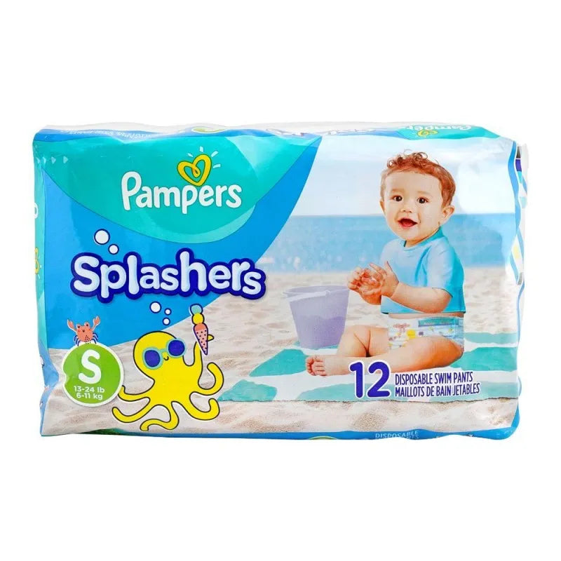 pampers splashers swim pants, s 6 11 kg, 12 pack image2