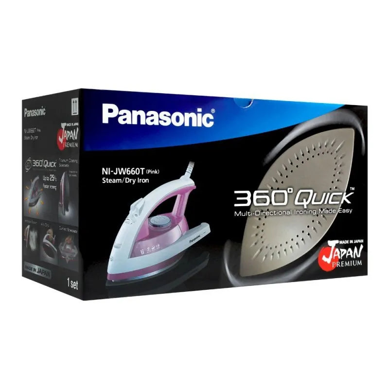 panasonic 360 quick steam/dry iron, 1850w, ni 660 image2