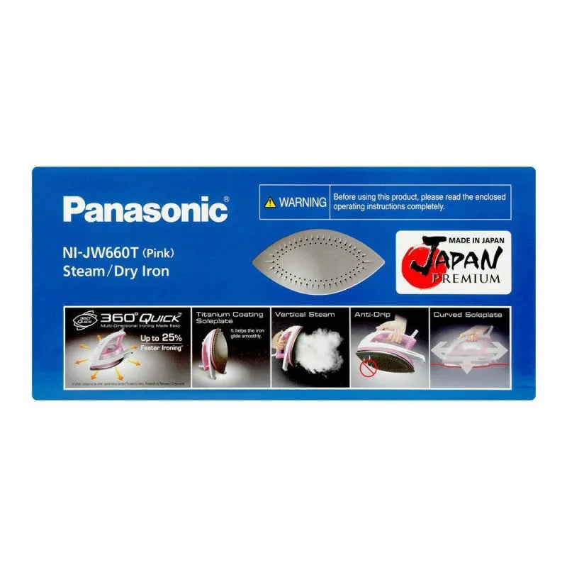 panasonic 360 quick steam/dry iron, 1850w, ni 660 image5