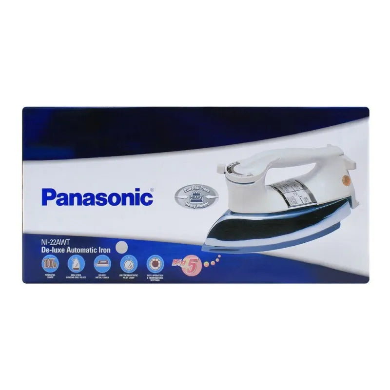 panasonic de luxe automatic iron, ni 22awt image2