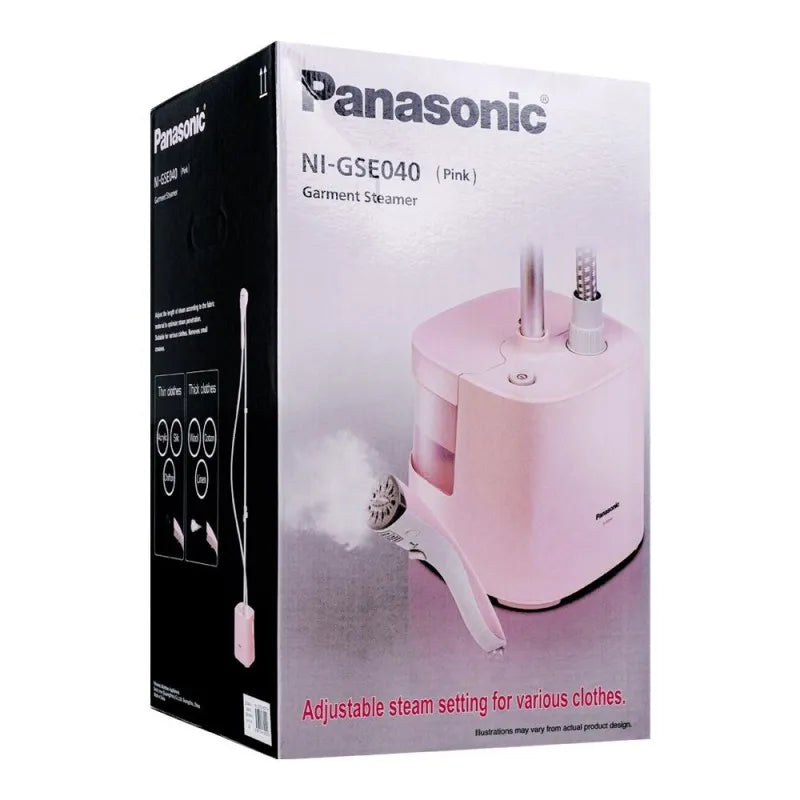 panasonic garment steamer, pink, ni gse040 image2