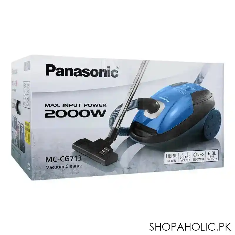 panasonic vacuum cleaner, 2000w, mc cg713 image4