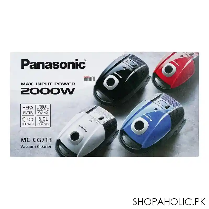 panasonic vacuum cleaner, 2000w, mc cg713 image5