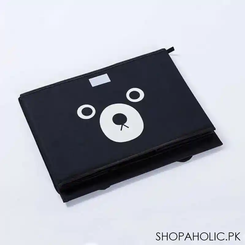 panda design folding wardrobe storage box image2