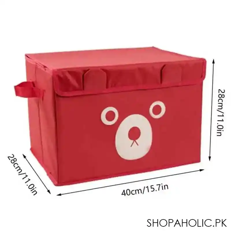 panda design folding wardrobe storage box image7