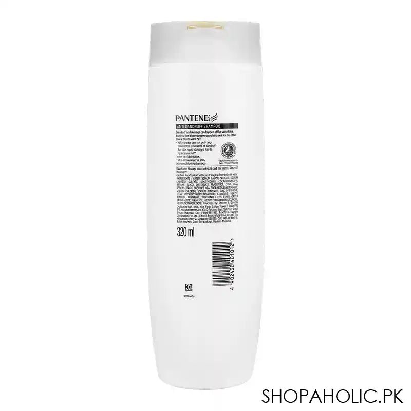 Pantene Anti Dandruff Shampoo, 320ml - Image 2