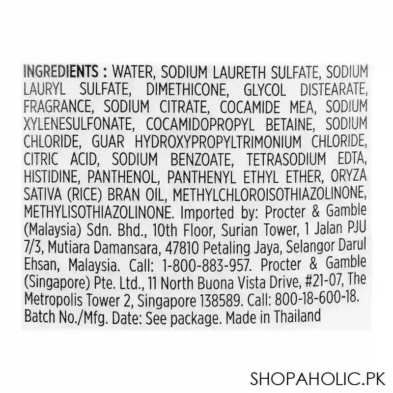 Pantene Daily Moisture Renewal Shampoo, 320ml - Image 2