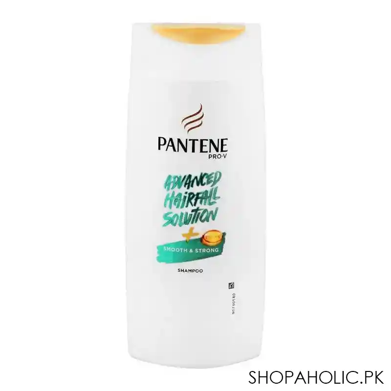 pantene pro v advanced hairfall solution + smooth & strong shampoo, 650ml main image