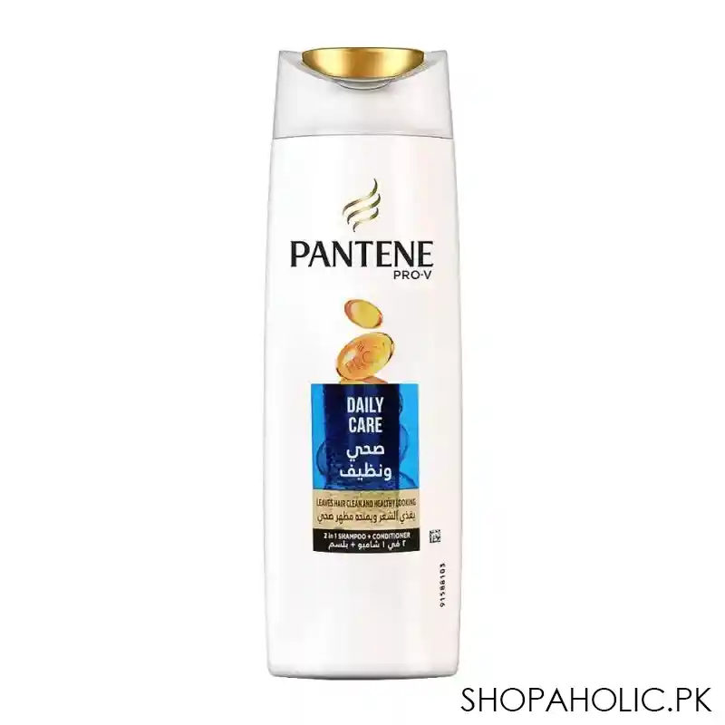 pantene pro v daily care 2 in 1 shampoo + conditioner, 400ml main image