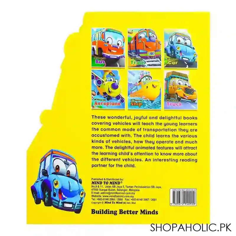 Paramount All About Me Car, Book For Kids - Image 2