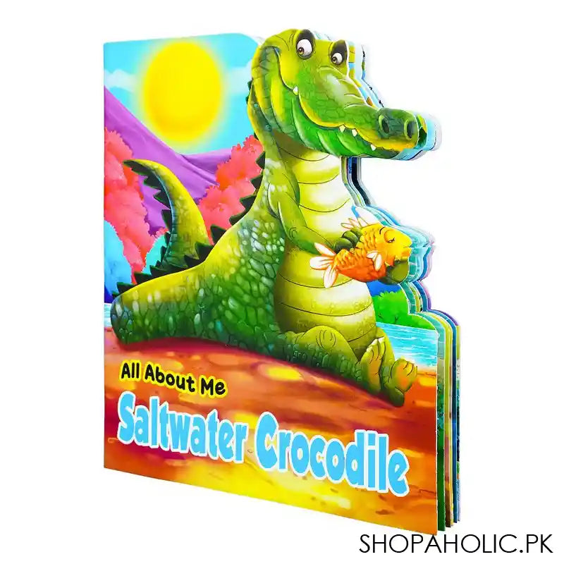 Paramount All About Me Saltwater Crocodile, Book For Kids - Main Image