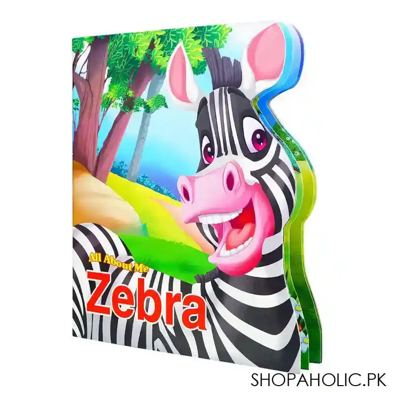 Paramount All About Me Zebra, Book For Kids - Main Image