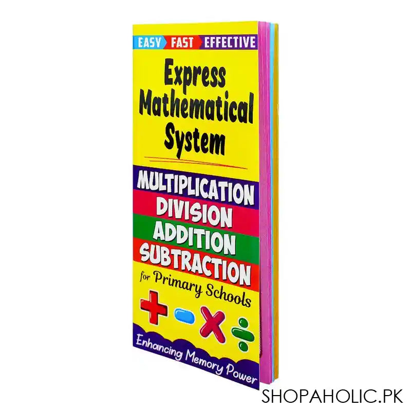 Paramount Express Mathematical System, Book For Preschoolers - Main Image