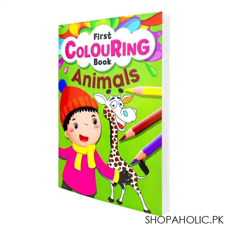 Paramount First Coloring Book, Animals (Pb) - Main Image