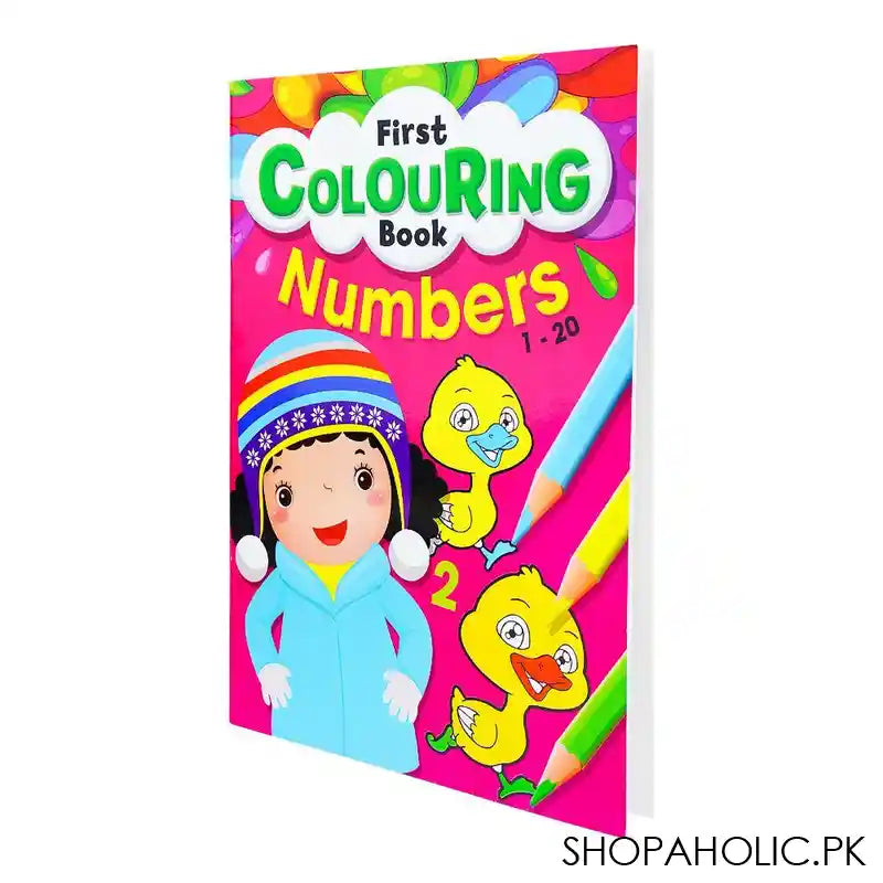 Paramount First Coloring Book, Numbers 1-20 (Pl) - Main Image