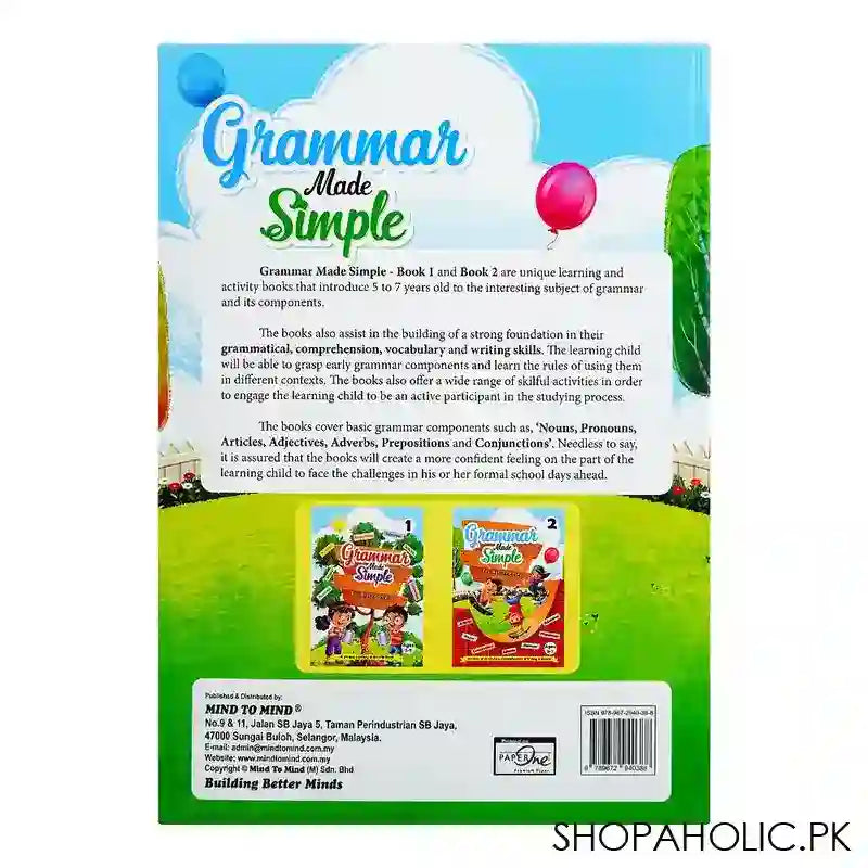 Paramount Grammar Made Simple, Book For Preschoolers, Book 2 - Image 2