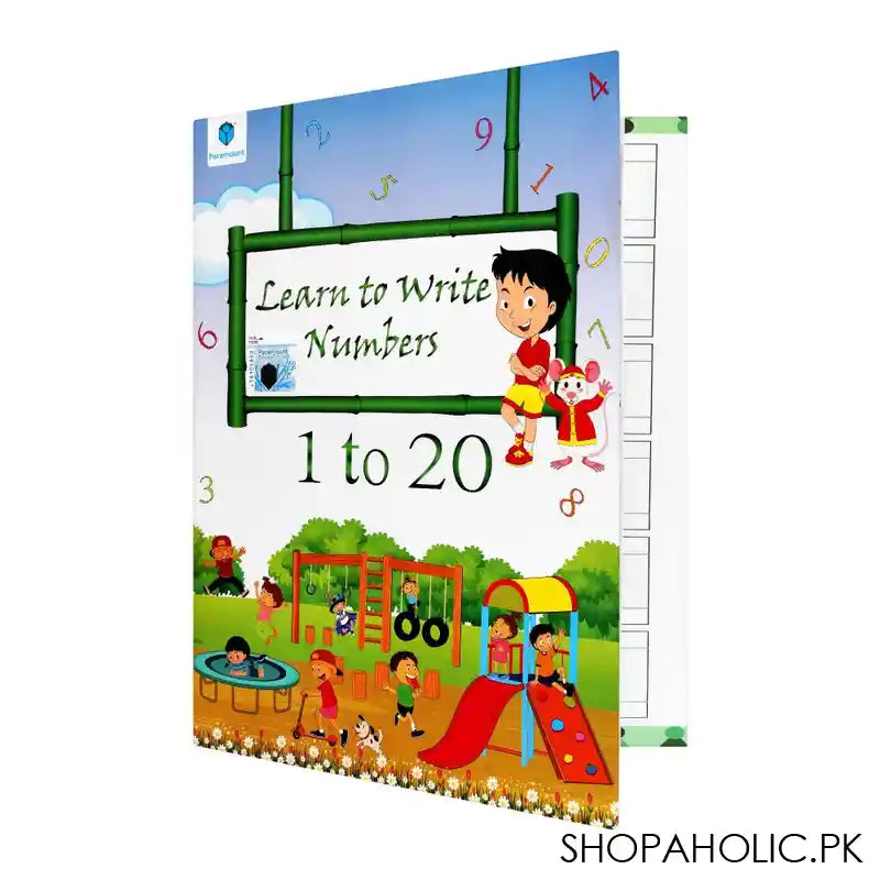 Paramount Learn To Write Numbers 1 To 20 Book - Main Image