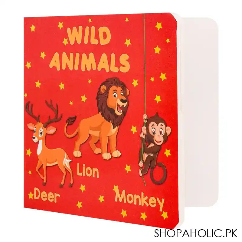 Paramount Little Hand's Board Books: Wild Animals - Main Image