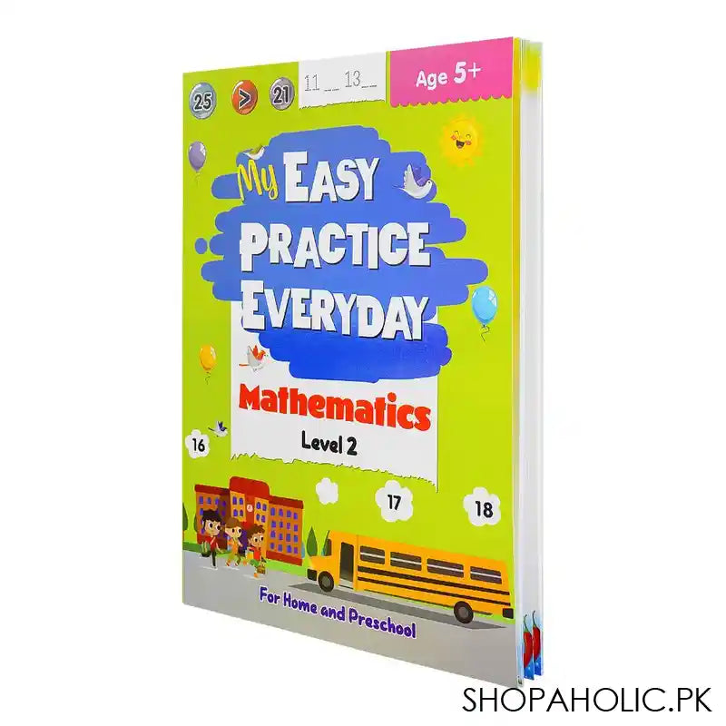 Paramount My Easy Practice Everyday Mathematics, Level 2, Book For Preschoolers And Home - Main Image