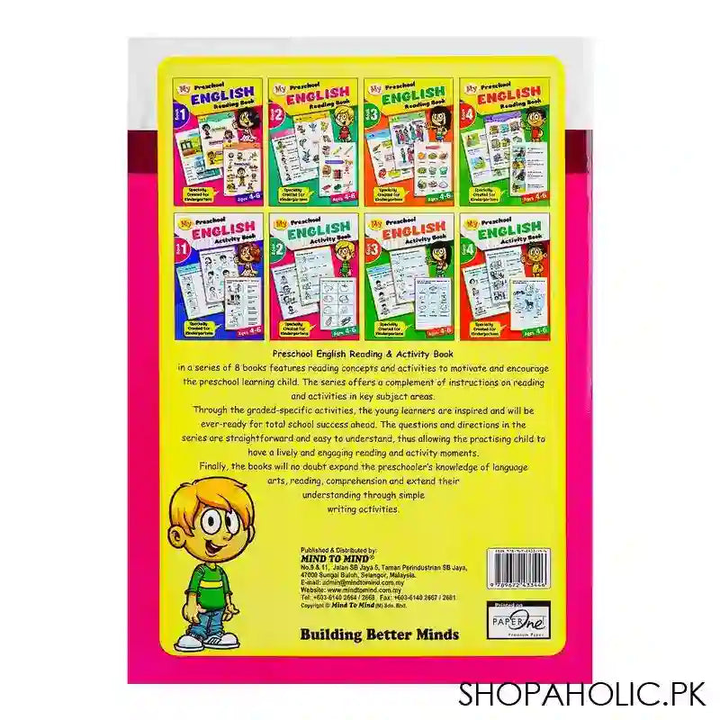 Paramount My Preschool English Activity Book 2, For 4-6 Year Kids - Image 2