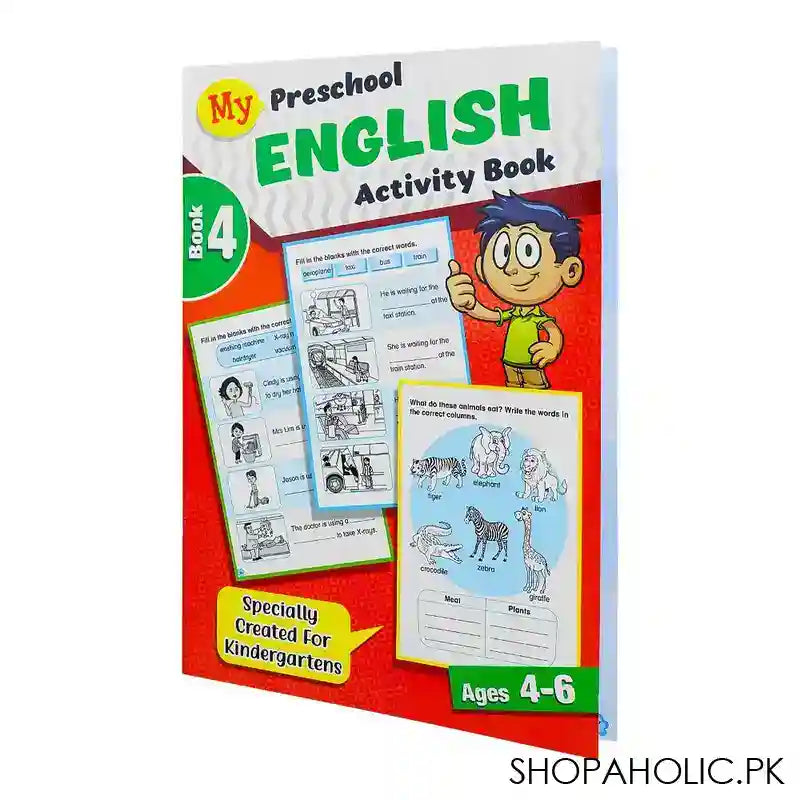 Paramount My Preschool English Activity Book 4, (Pb) - Main Image