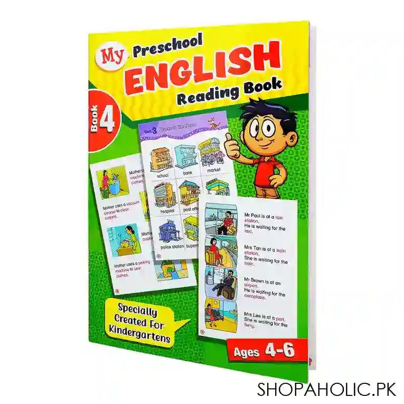 Paramount My Preschool English Reading Book 4, For 4-6 Year Kids - Main Image