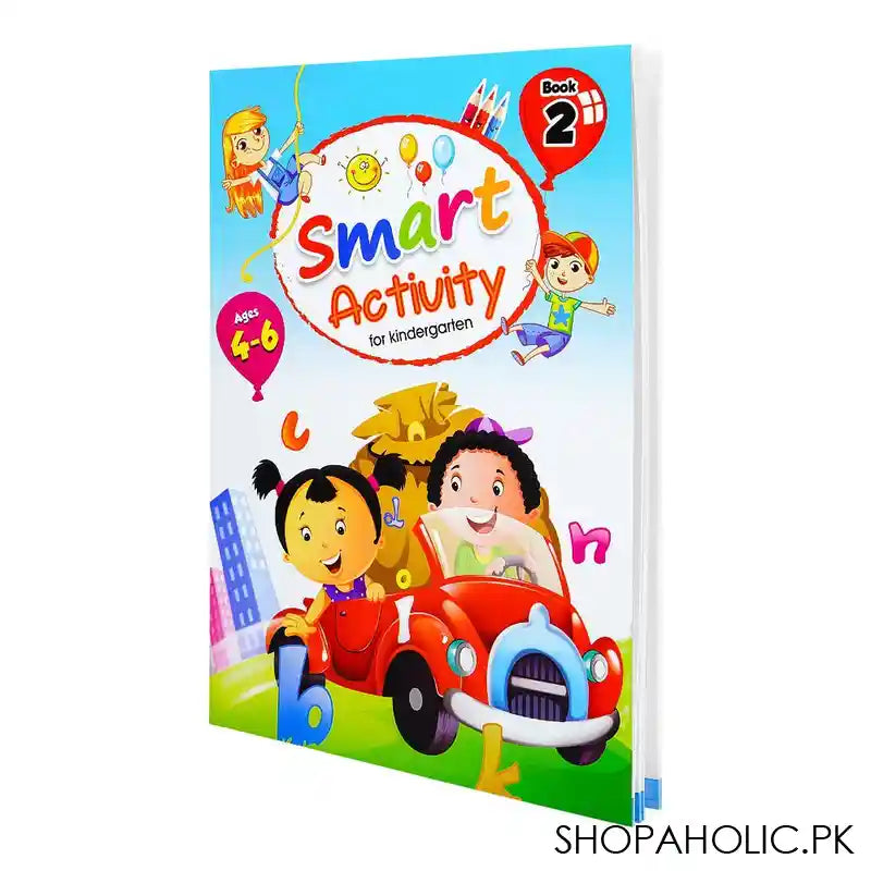 Paramount Smart Activity Book For Kindergarten, For 4-6 Year Kids, Book 2 - Main Image