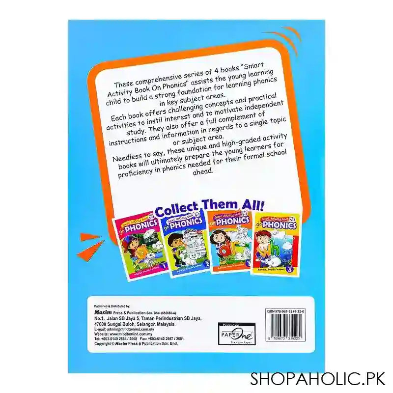 Paramount Smart Activity Book On Phonics, For 5 To 7 Year Kids, Book 3 - Image 2