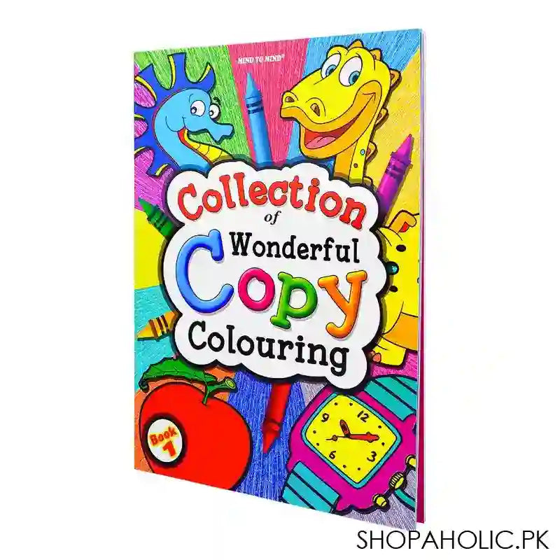 Paramount Wonderful Copy Coloring Book 01 - Main Image