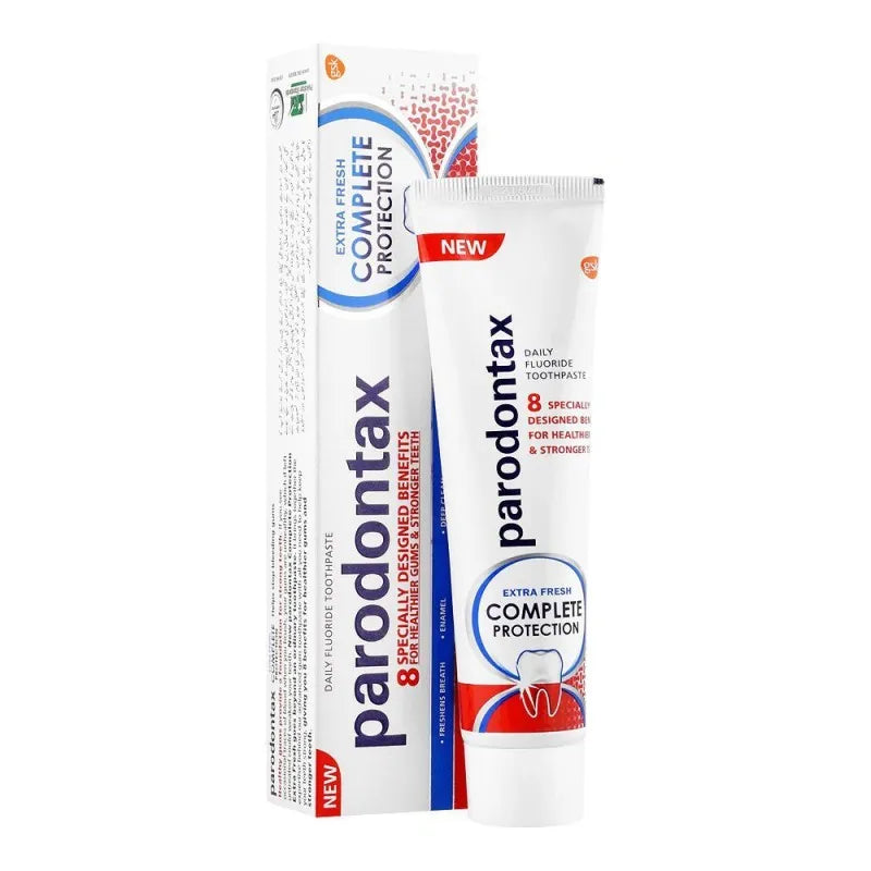 parodontax extra fresh complete protection toothpaste, 100g main image