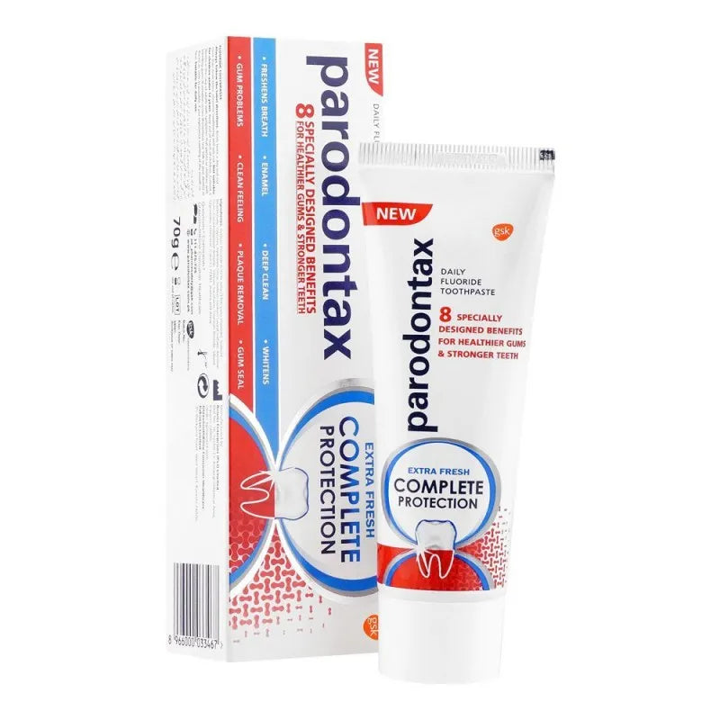 parodontax extra fresh complete protection toothpaste, 70g main image