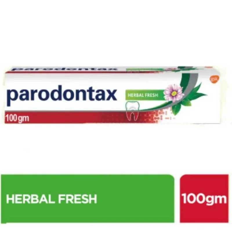 parodontax herbal fresh ginger, mint & eucalyptus toothpaste, 100g main image