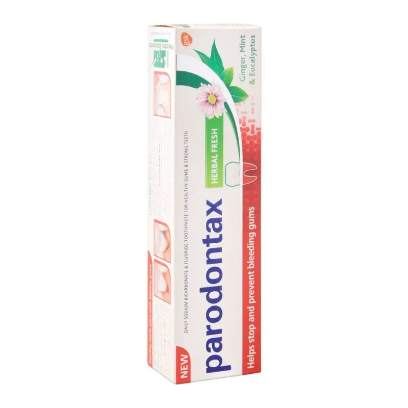 parodontax herbal fresh ginger, mint & eucalyptus toothpaste, 50g image3