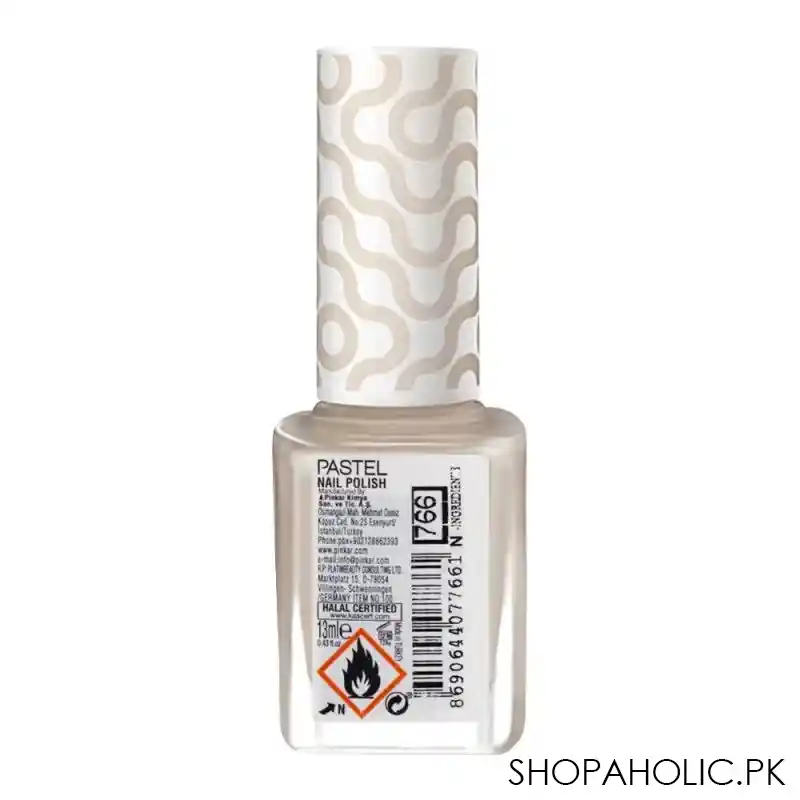 pastel nude nail polish 13ml, 766 sand beige image2