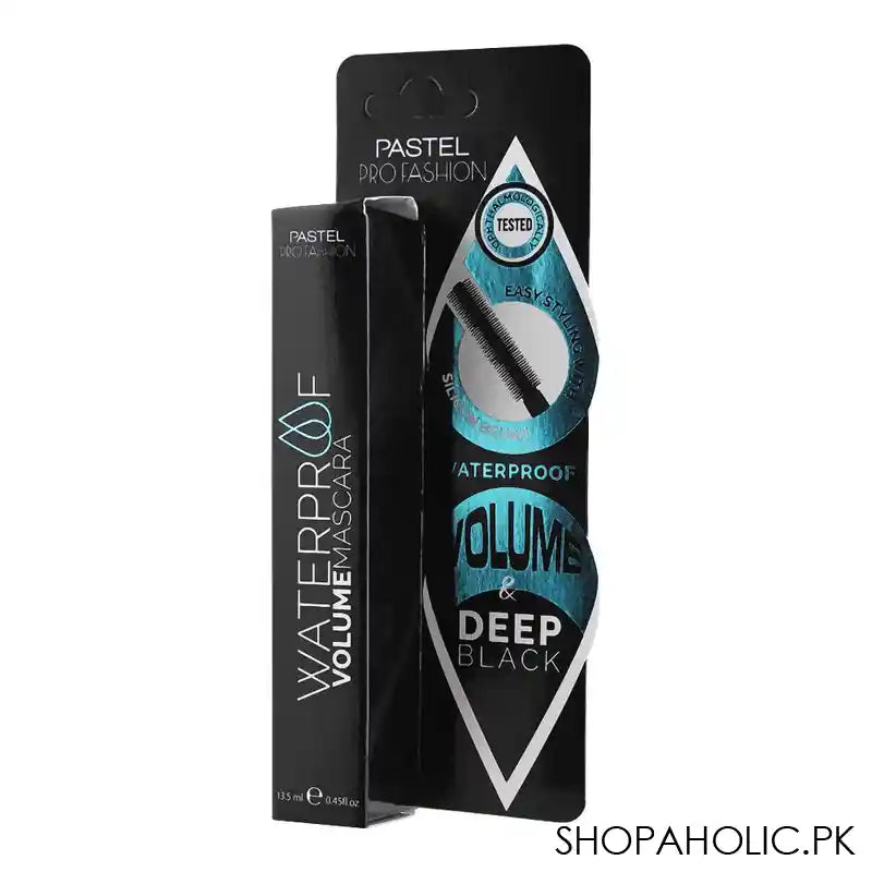 Pastel Pro Fashion Waterproof Volume Mascara, Deep Black - Image 4