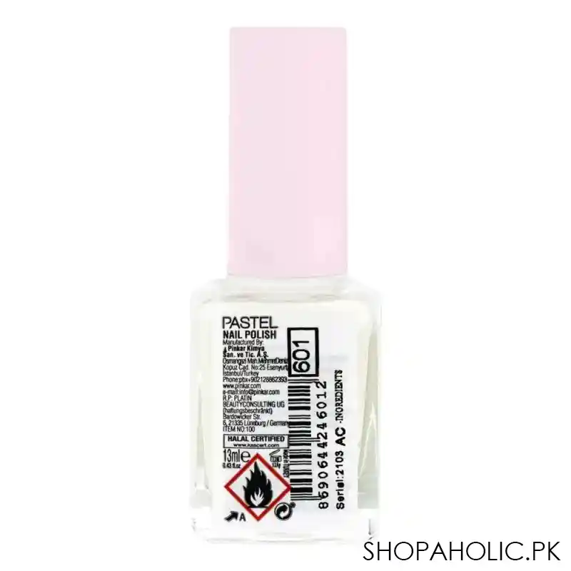 pastel pure nail polish, 601, 13ml image2