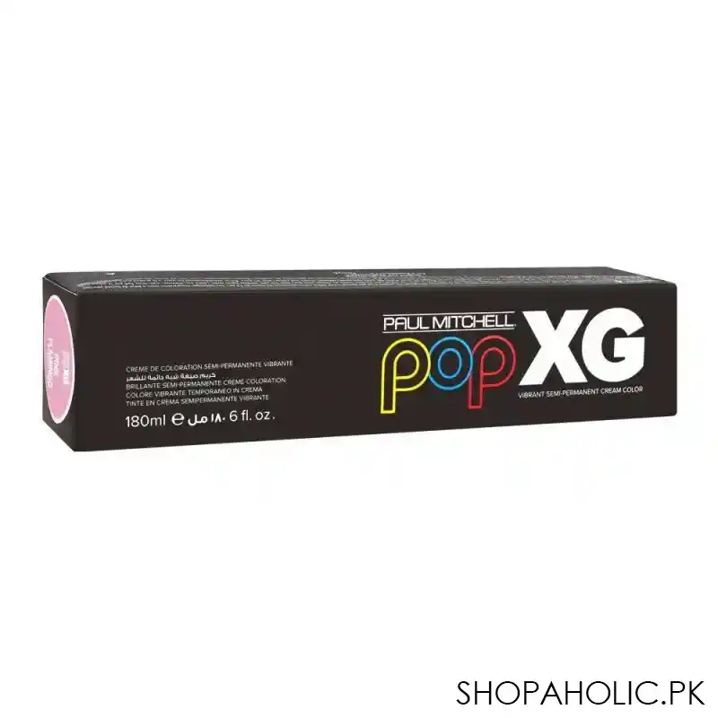 paul mitchell pop xg vibrant semi permanent cream color, pink flamingo image2