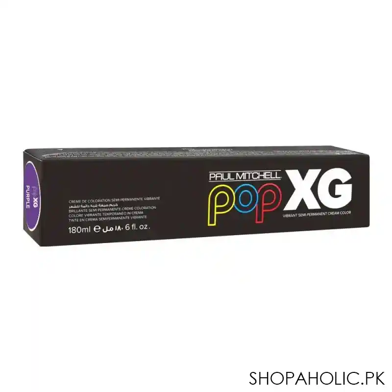 paul mitchell pop xg vibrant semi permanent cream color, purple image2