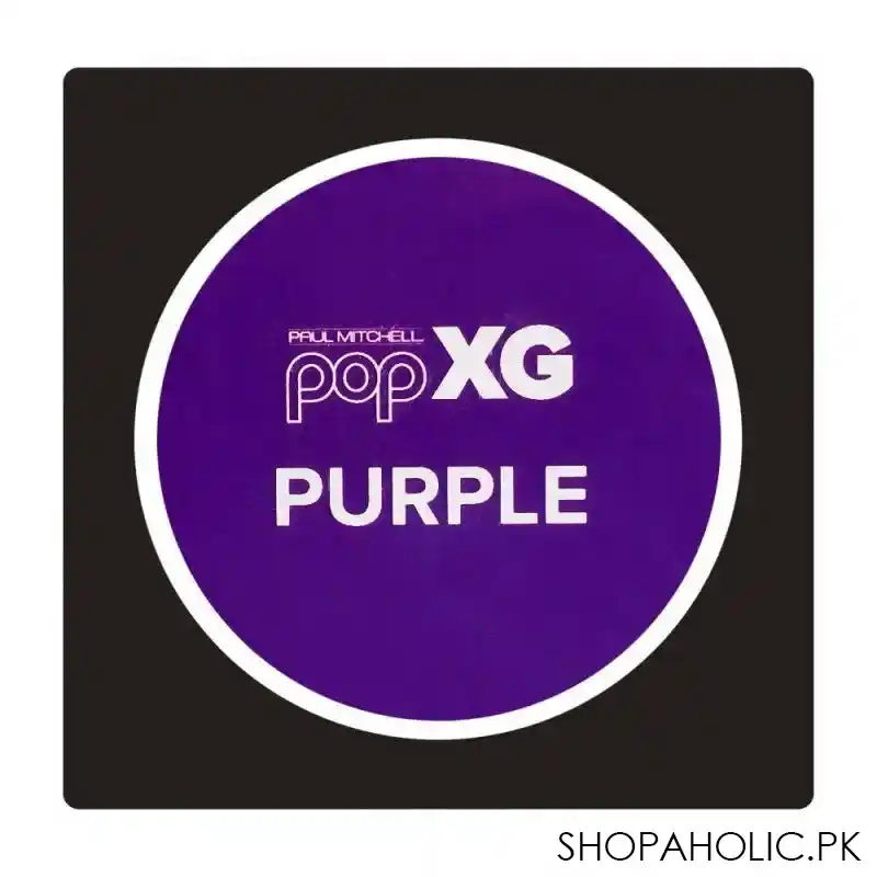 paul mitchell pop xg vibrant semi permanent cream color, purple image5