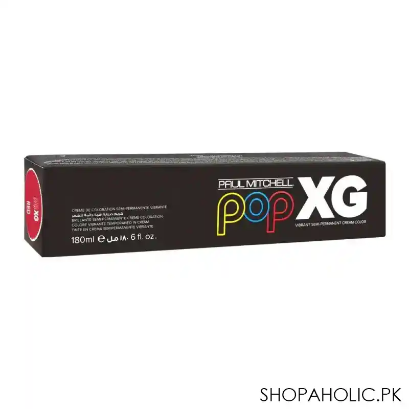 paul mitchell pop xg vibrant semi permanent cream color, red image2