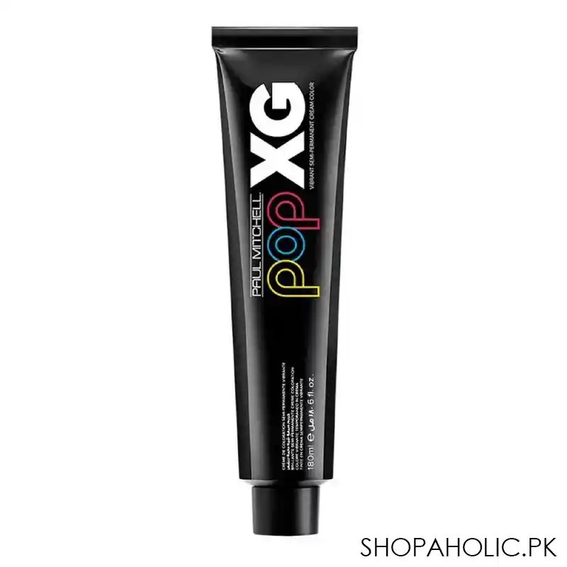 paul mitchell pop xg vibrant semi permanent cream color, yellow, 180ml main image