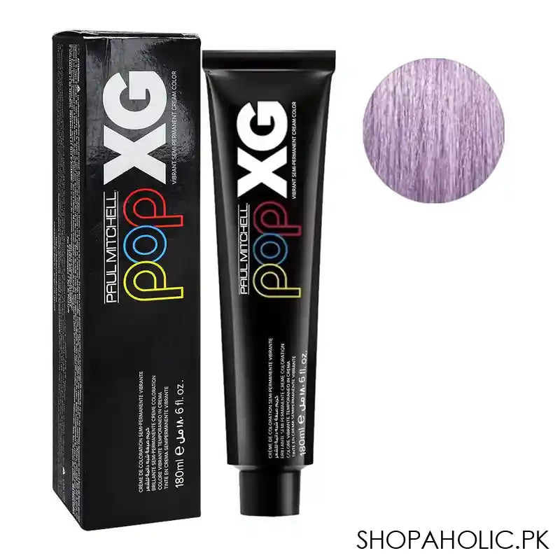 Paul Mitchell Pop XG Vibrant Semi Permanent Cream, Purple Quartz, 180ml - Image 5