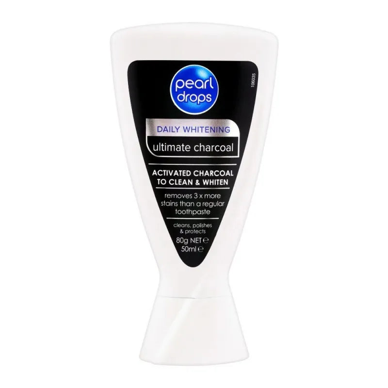 pearl drops daily whitening ultimate charcoal toothpaste, 50ml image2